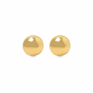 Aretes de Oro 18K - Esfera