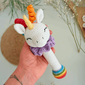 Sonajero Alto El Conejo & La Luna Unicorn
