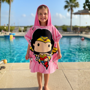 toalla capucha dc | batman