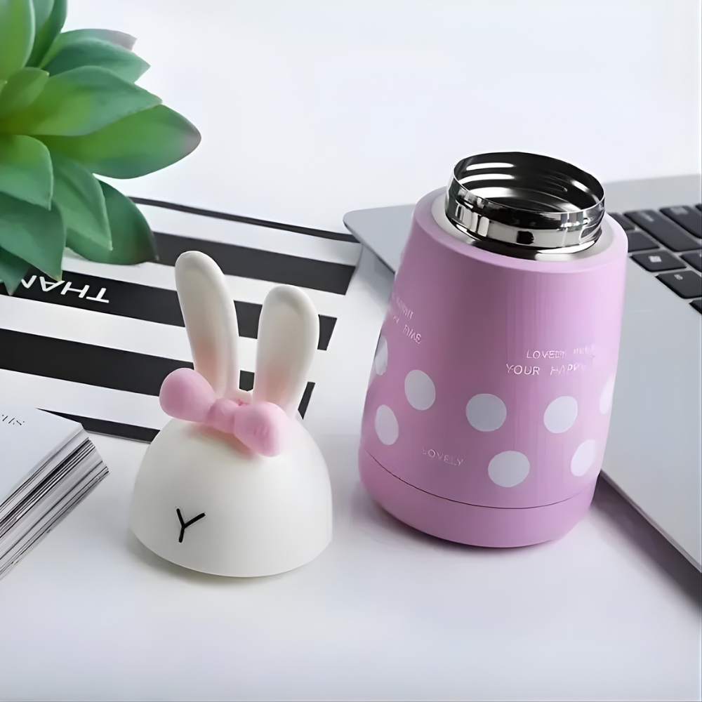 cute bunny thermos cute pink cute bunny thermos cute pink