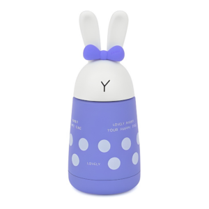 cute bunny thermos cute purple